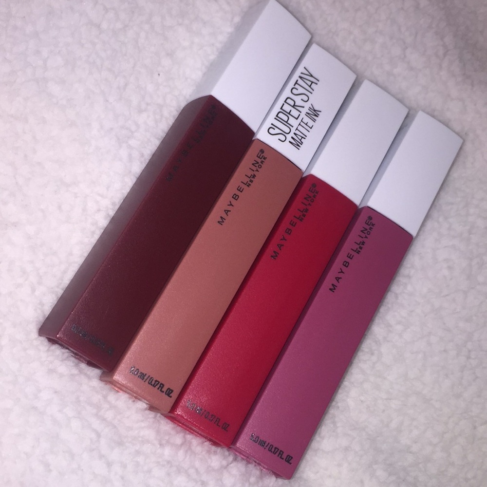Maybelline SuperStay Matte Ink Bundle